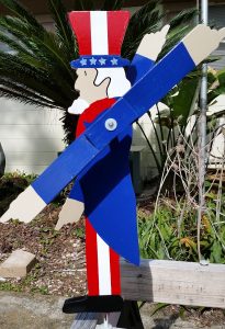 Uncle Sam Whirligig