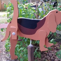 Bloodhound Whirligig