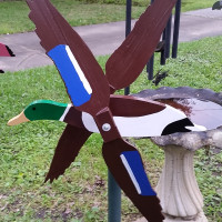 Mallard Duck Whirligig
