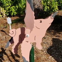 Flying Pig Whirligig