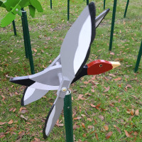 Red Headed Duck - $40.00 Red Headed Duck Whirligig