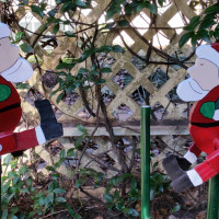 Santa Claus Santa Claus Whirligig