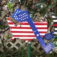 USA Patriotic Whirligig