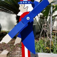 Uncle Sam Whirligig