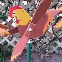 Rooster Whirligig